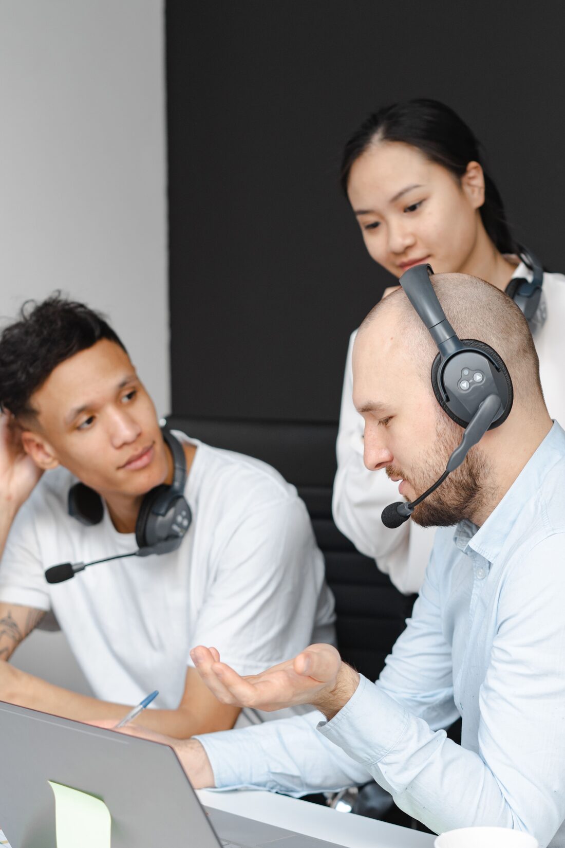 Advocacy colleagues in conversation
